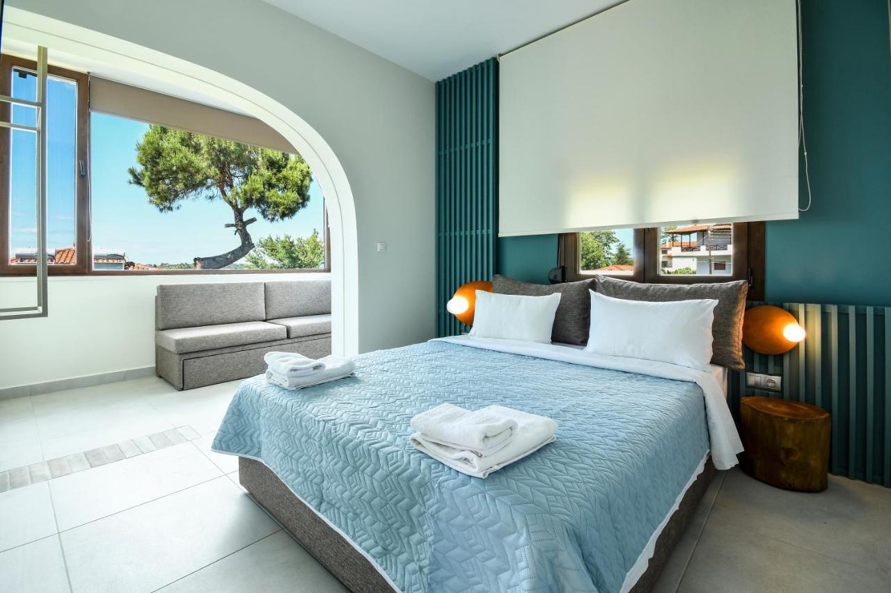 Zinozis Beach Apartments Vourvourou Bagian luar foto